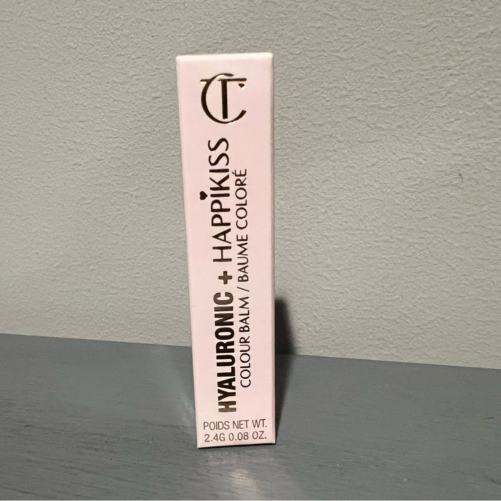 ❤️NIB Charlotte Tilbury Hyaluronic + Happikiss colour balm.  Passion kiss ❤️ - Picture 3 of 3